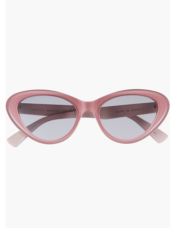 Accessories - GUCCI Women's Cat-Eye Sunglasses in Pink NWT